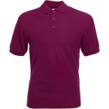 Polo homme piqué 65/35 SC63402 - Burgundy