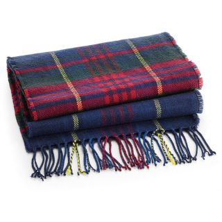 ÉCHARPE À CARREAUX CLASSIQUE BLUE CHECK