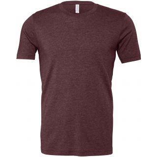 T-SHIRT HOMME COL ROND Heather Maroon