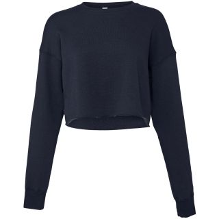 Sweat-shirt femme crop BE7503 - Navy