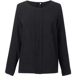 Blouse Crêpe de Chine Roma Black