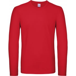T-shirt manches longues homme #E150 Red