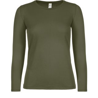 T-shirt manches longues femme #E150 Urban Khaki
