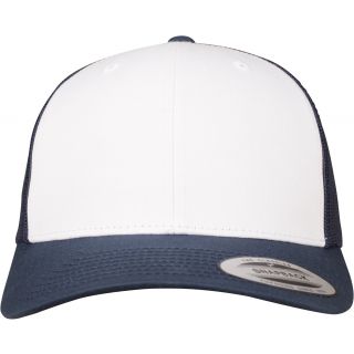 Casquette Retro Trucker Colored Front Navy / White