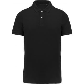Polo Supima® manches courtes homme Black