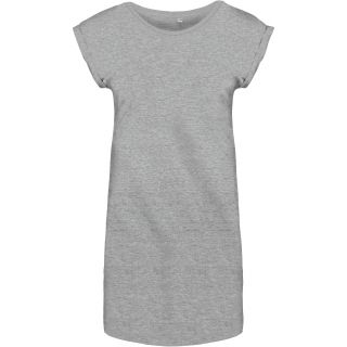 T-shirt long femme K388 - Light grey heather