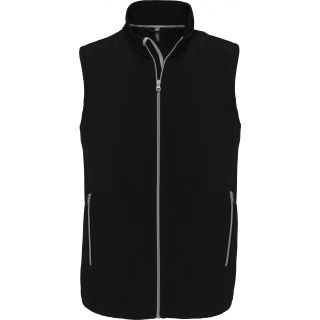 Bodywarmer softshell 2 couches K423 - Black