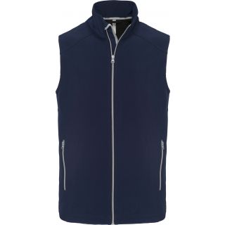 Bodywarmer softshell 2 couches K423 - Navy