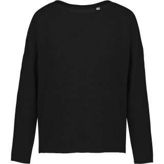 Sweat-shirt femme "Loose" Black