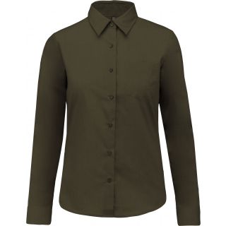 JESSICA > CHEMISE MANCHES LONGUES FEMME Light khaki