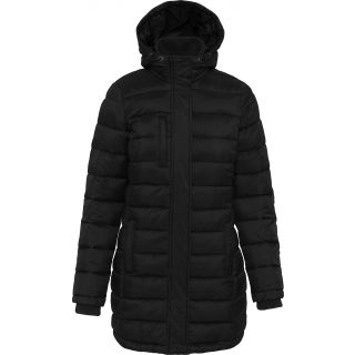 Parka doudoune légère à capuche femme Black