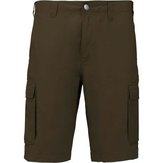 Bermuda léger multipoches homme Light khaki