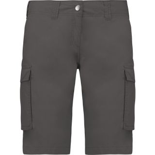 Bermuda léger multipoches femme Light Charcoal