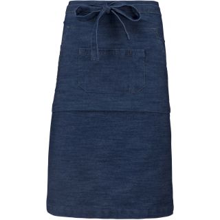 Tablier polycoton long Denim