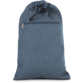 Sac à dos polycoton Iris Blue Heather