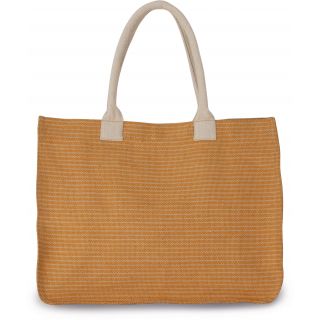 Sac shopping en juco Cumin Yellow