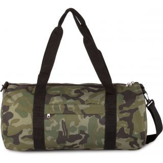 Sac fourre tout forme tube Olive Camouflage
