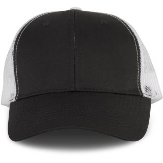 Casquette Trucker Oeko-Tex Black / White