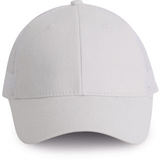 Casquette Trucker - 6 panneaux White / White