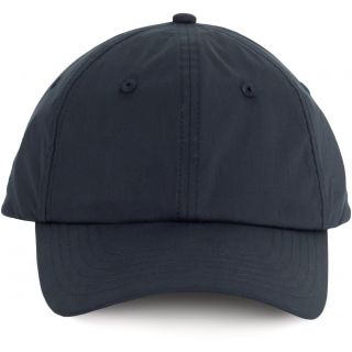 Casquette effet peau de pêche - 6 panneaux Navy