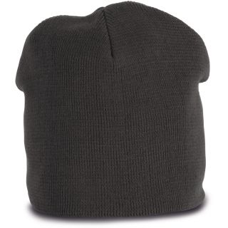 Bonnet tricoté en coton biologique KP542 - Dark Grey