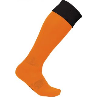 Chaussettes sport bicolores Orange / Black