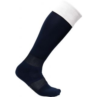 Chaussettes sport bicolores Sporty Navy / White