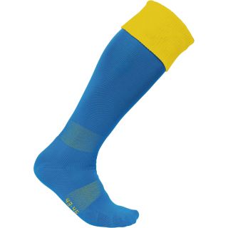 Chaussettes sport bicolores Sporty Royal Blue / Sporty Yellow