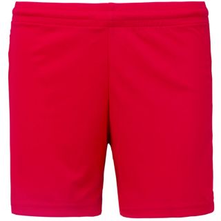 Short de jeu femme PA1024 - Sporty Red