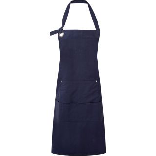 Tablier à bavette "Calibre" Navy