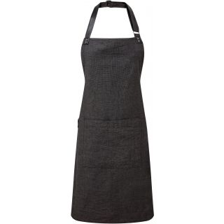 Tablier à bavette "Annex" Black