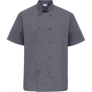 Veste de cuisine manches courtes PR656 - Steel