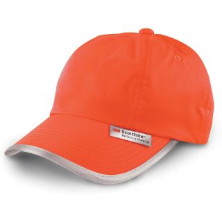 CASQUETTE AVEC BORDURES RÉFLÉCHISSANTES Orange