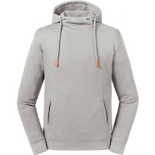 Sweat à capuche col montant Pure Organic Stone