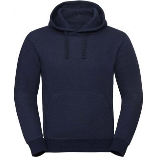 Sweat-shirt homme à capuche authentic Chiné RU261M - Indigo Melange