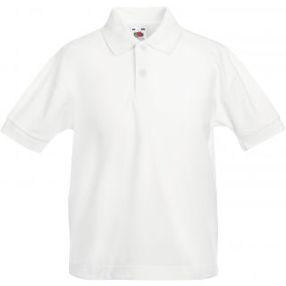 Polo enfant 65/35 White