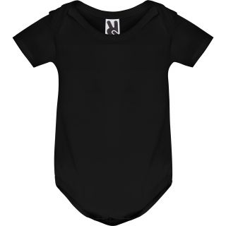 Body bébé manches courtes HONEY noir