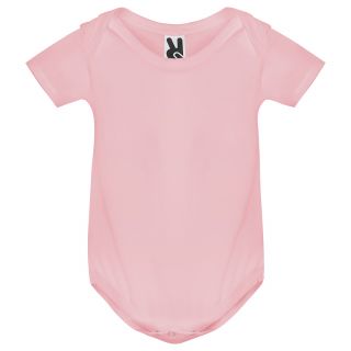 Body bébé manches courtes HONEY rose clair