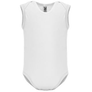 Body bébé sans manches SWEET blanc