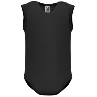 Body bébé sans manches SWEET noir