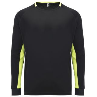 Maillot de gardien de but unisexe PORTO noir / jaune fluo