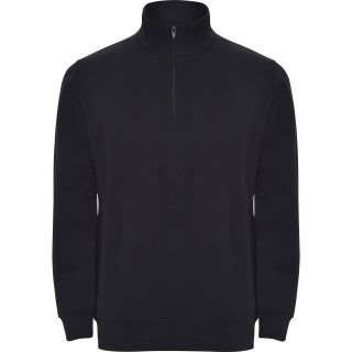 Sweat-shirt homme demi zip ANETO marine