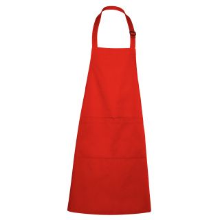 Tablier long BENOIT rouge