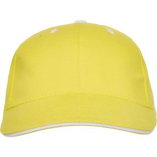 Casquette 6 panneaux PANEL jaune