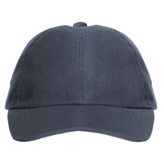 Casquette 6 panneaux TERRA bleu denim