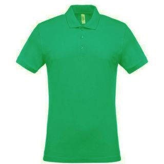 Polo homme piqué manches courtes K254 - Kelly Green