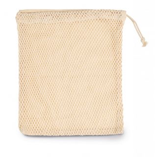 Sac en filet à cordelette Natural KI0734 - 25 cm x 30 cm