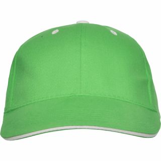 Casquette 6 panneaux PANEL vert oasis