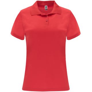 Polo manches courtes MONZHA WOMAN rouge
