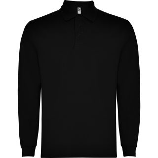 Polo homme manches longues CARPE NOIR